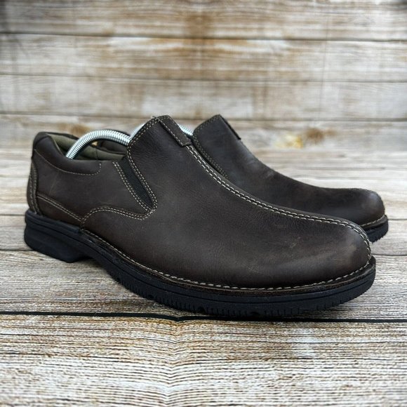 Clarks Senner Falls Brown Loafers Men Size 11 Slip On Casual Shoes - Worn Once main image 6
